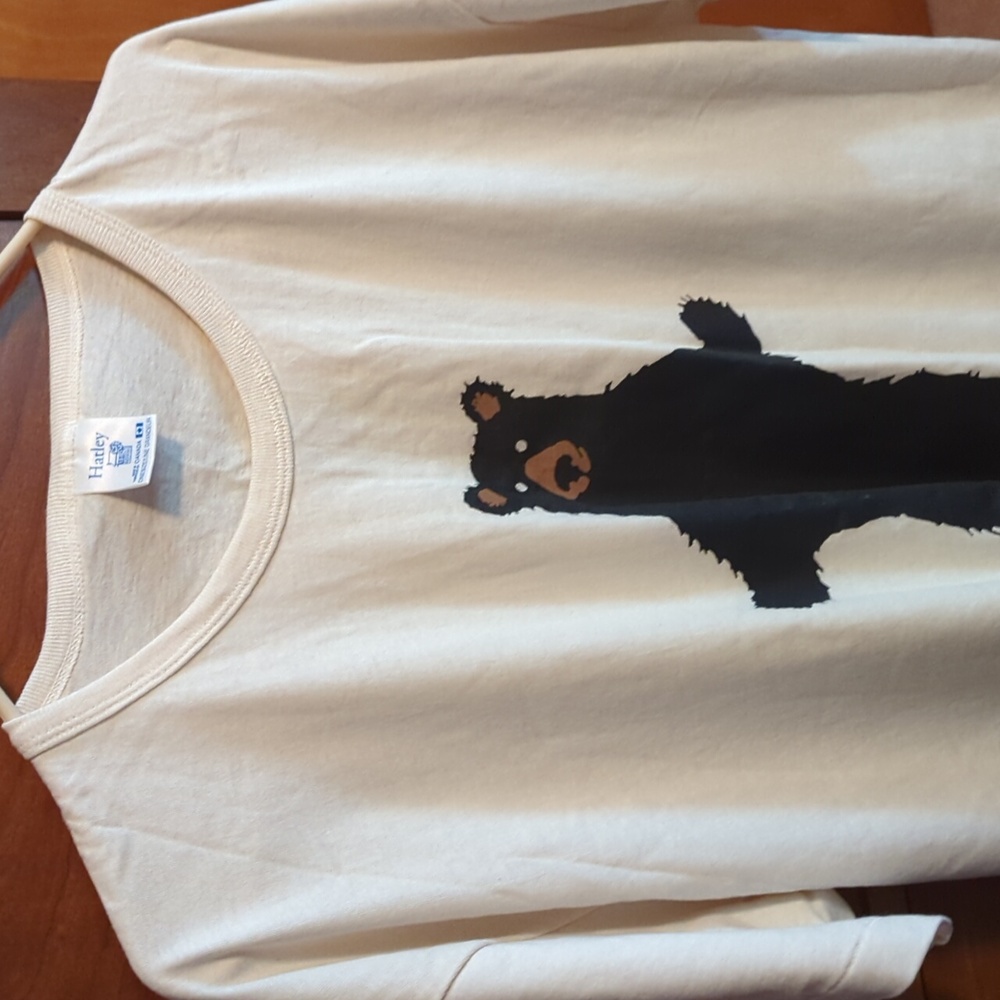 Women's BEAR Naked Nite T shirt. One size SALE